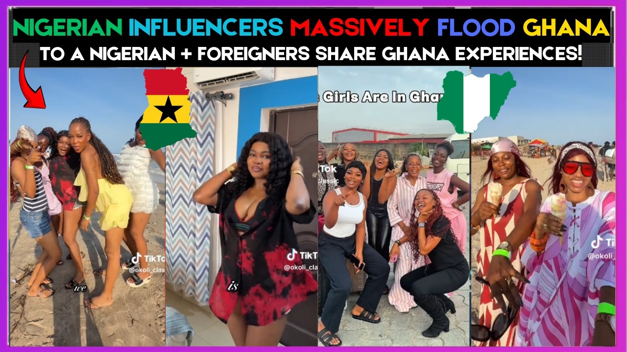 🇬🇭🇳🇬 NIGERIAN INFLUENCERS MASSIVELY FLOOD GHANA + NIGERIANS SHARE WHY GHANA IS DIFFERENT | Kamma Dyn