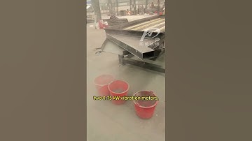 Small linear vibrating screen