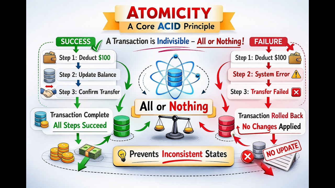 Atomicity Computer Science Atomicity in Distributed Computing and Design Principles - YouTube