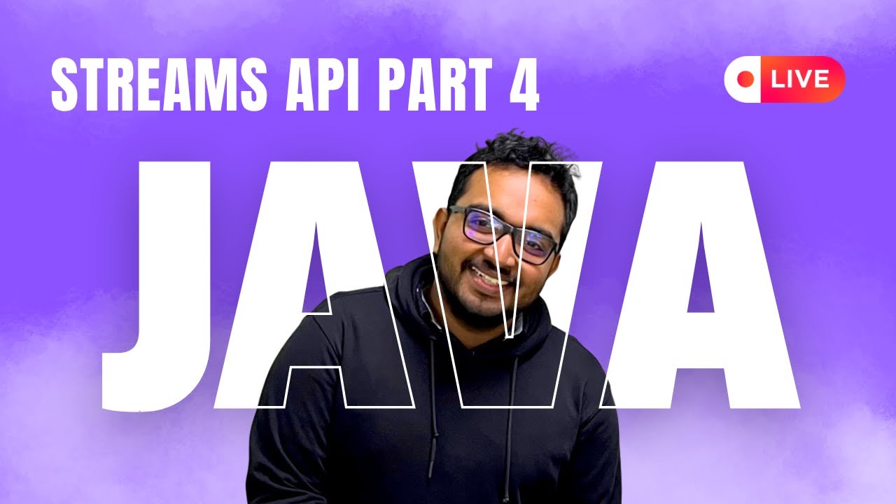 Java Streams API Level 2 (Part 2 / 2) | Learn with me - YouTube
