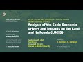 Analysis of the Socio-Economic Drivers and Impacts on the Land and its People