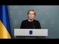 Ірина Верещук розповідає про результати роботи гуманітарних коридорів 20 березня