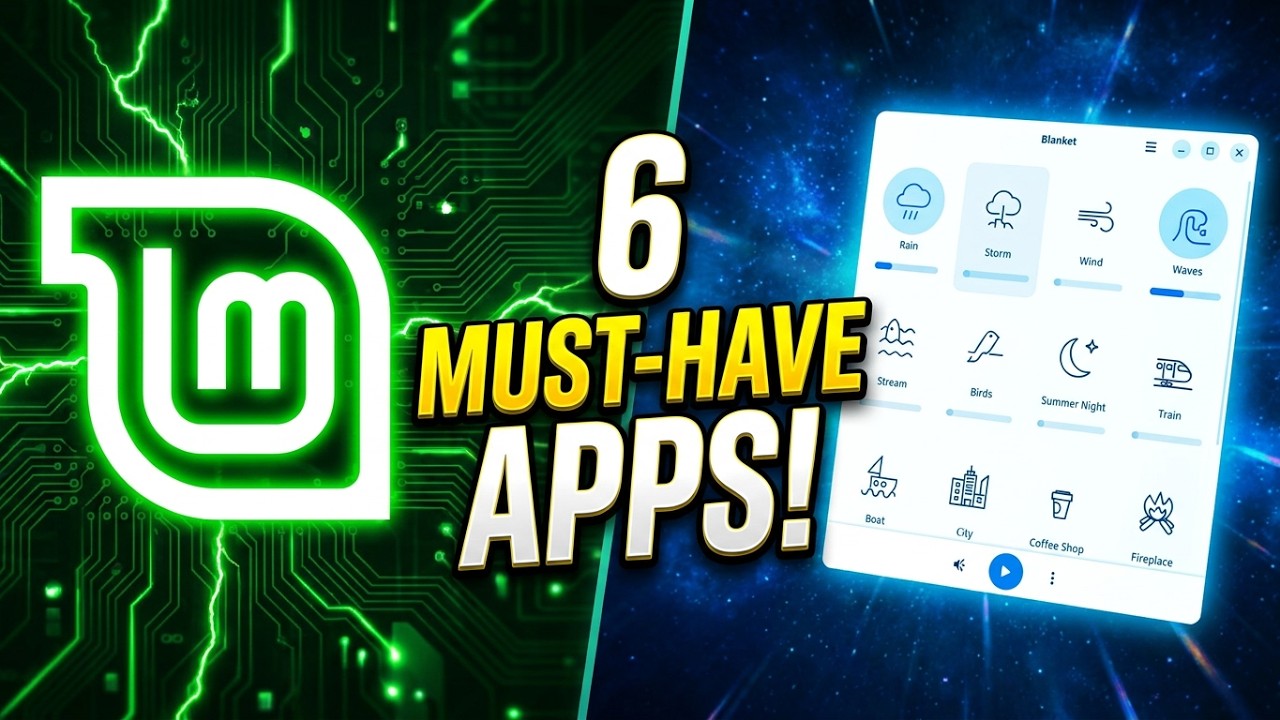 6 MUST-HAVE Linux Apps for Linux Mint 22.3 Cinnamon! All can be ...