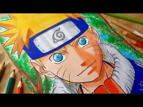 Como desenhar: NARUTO UZUMAKI: Aula de Aulas de Desenhos