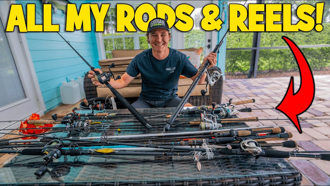 ALL MY RODS and REELS!!! (Best Inshore Fishing Gear!) YouTube