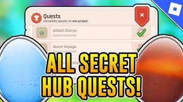 How to COMPLETE ALL 11 SECRET HUB QUESTS in THE HATCH HUB (EGG HUNT 2025: THE HATCH) | Roblox