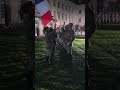 Adoubements des nouveaux lieutenants de l'arme Cavalerie Blindée, par saint Georges...