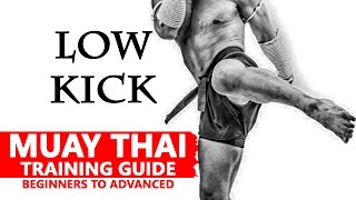 Muay Thai Training | Low kick | มวยไทย