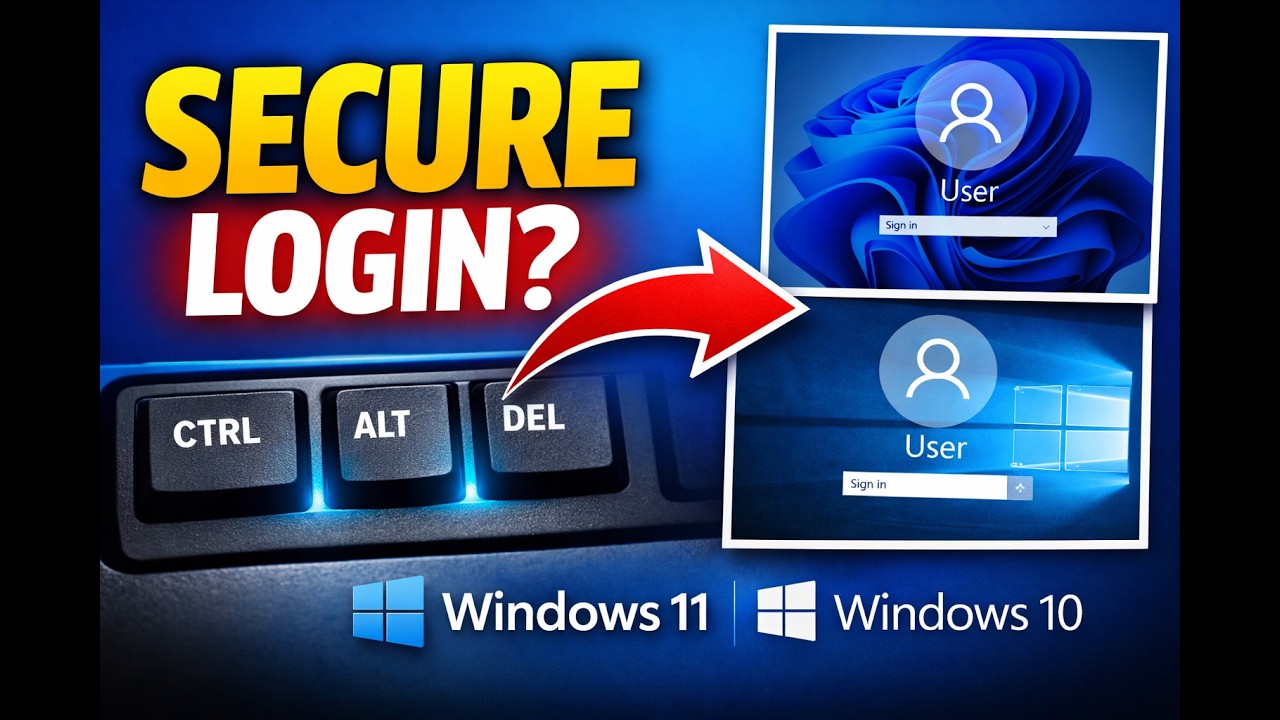 How to Enable or Disable Secure Sign-in (CTRL+ALT+DEL) in Windows 11 or ...