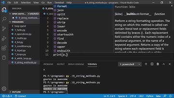 12. Methods vs Functions and String Methods Part 1 - Python Tutorials