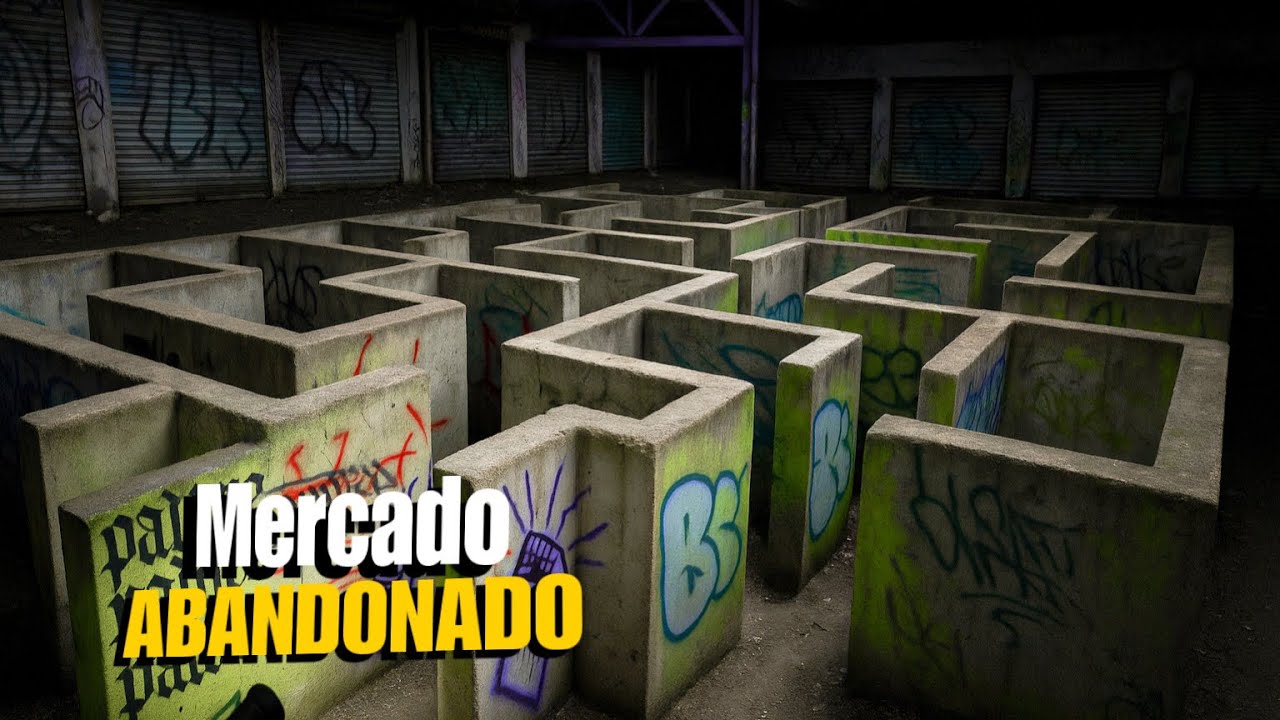 Entramos al MERCADO ABANDONADO más PELIGROSO De México con nuestros amigos ☠️