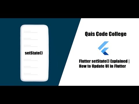 Flutter setState() Explained | What is setState || How to Update UI in Flutter