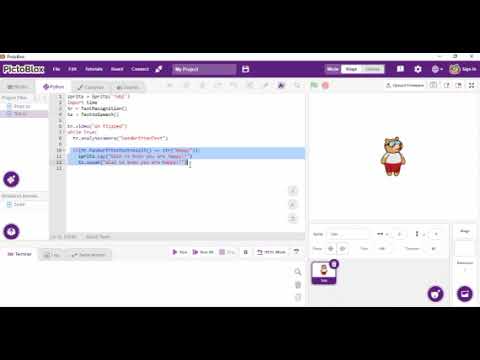 Natural Language processing with Python -Pictoblox