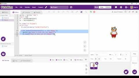Natural Language processing with Python -Pictoblox
