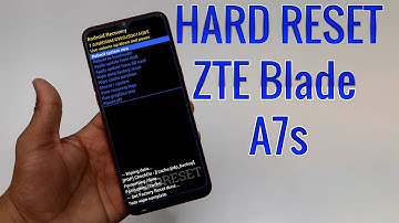 Hard Reset ZTE Blade A7s - Factory Reset Remove Pattern-Lock