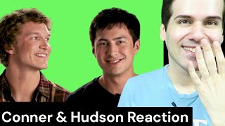 Connor Storrie & Hudson Williams being a comedic duo (Heated Rivalry) Reaction 