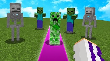 Minecraft but I can only walk in a straight line...