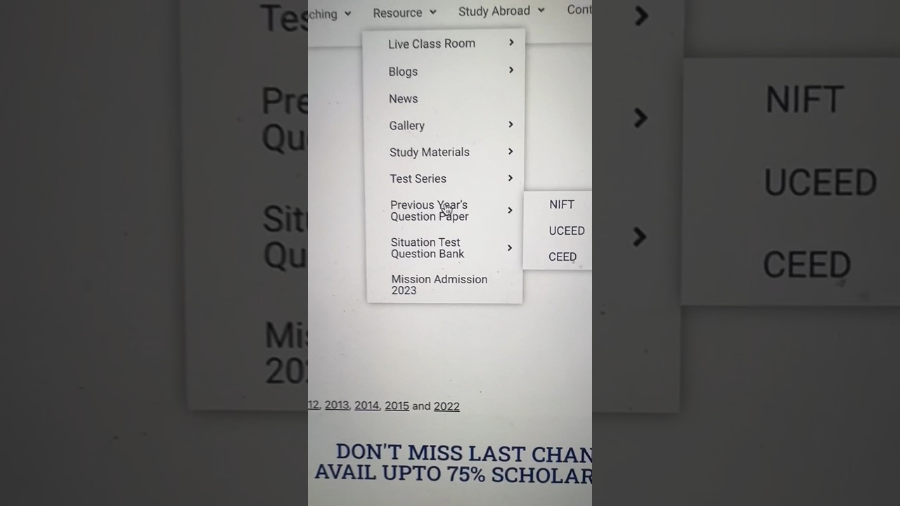 NIFT Previous Question Paper 