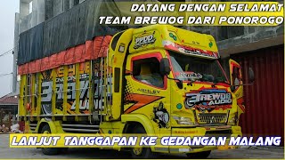 Alhamdulillah Team Brewog Satu  Datang Dengan Selamat  Lanjut Tanggapan Di Gedangan Malang