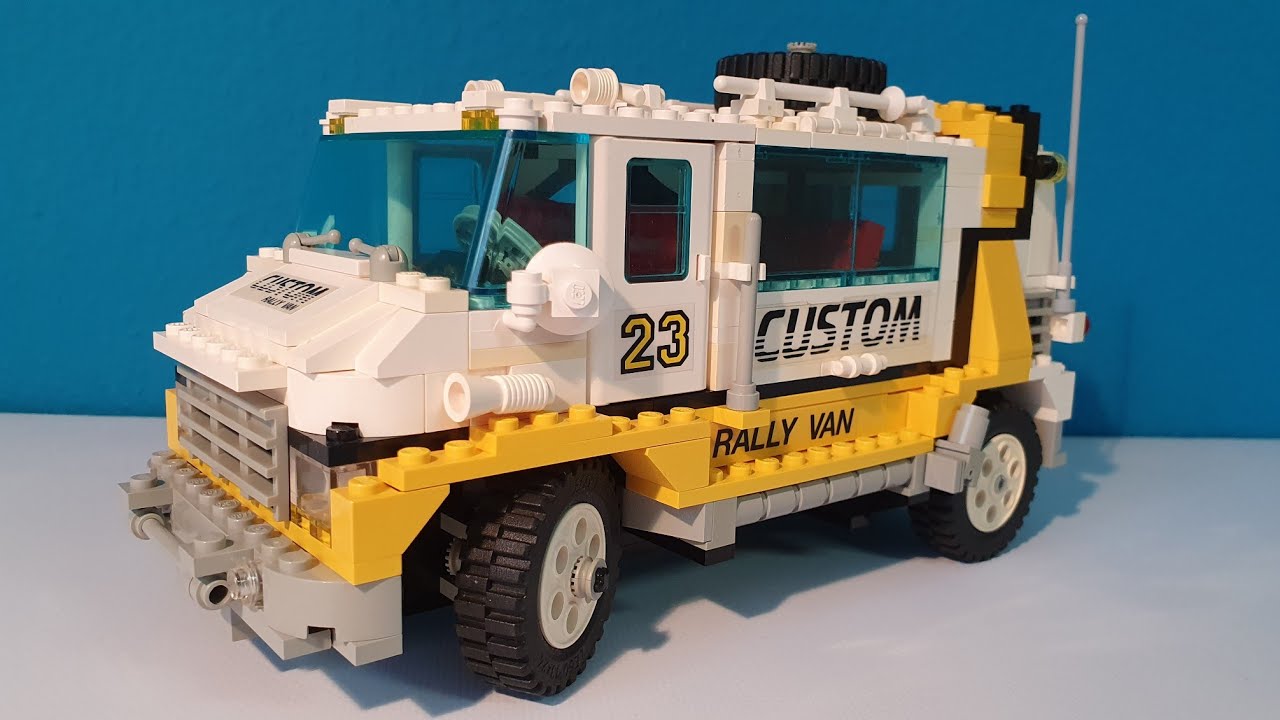 Lego 5550 Custom Rally Van - speed build - YouTube