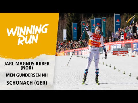 Another day at the office for Jarl Magnus Riiber | FIS Nordic Combined World Cup 23-24