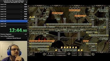 Lode Runner: The Legend Returns Meltdown Metropolis in 19:10