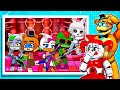 Try not to cringe at security breach gacha life with circus baby and glamrock freddy