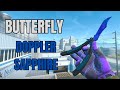 CS2 Butterfly Knife Doppler (Sapphire) FN