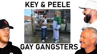 Key & Peele - Gay Gangsters REACTION!! | OFFICE BLOKES REACT!!