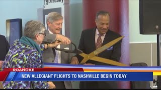 ROA celebrating non-stop flights to Nashville