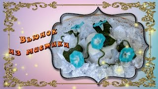 видео: Вьюнок из мастики картинка: Вьюнок из мастики