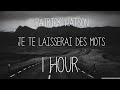 Je te laisserai des mots (Slowed &amp; Reverb + rain) - Patrick Watson| 1 HOUR | LISTEN WITH HEADPHONES