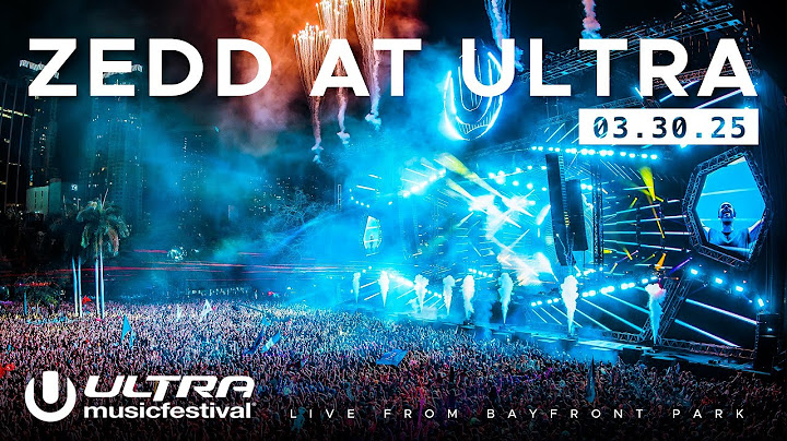 ZEDD LIVE @ ULTRA MUSIC FESTIVAL MIAMI (2025)