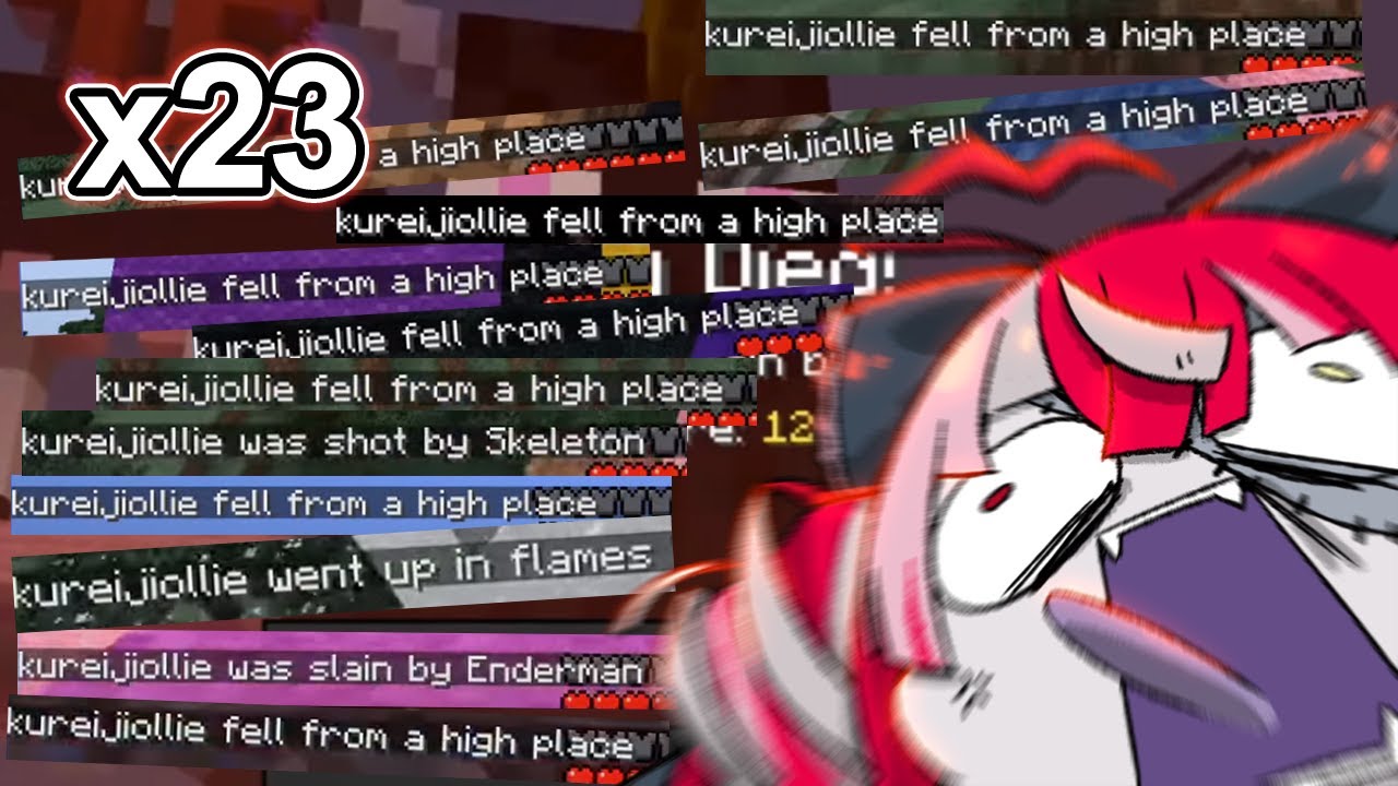 Ollie muere 23 veces en Minecraft (Sub Español)