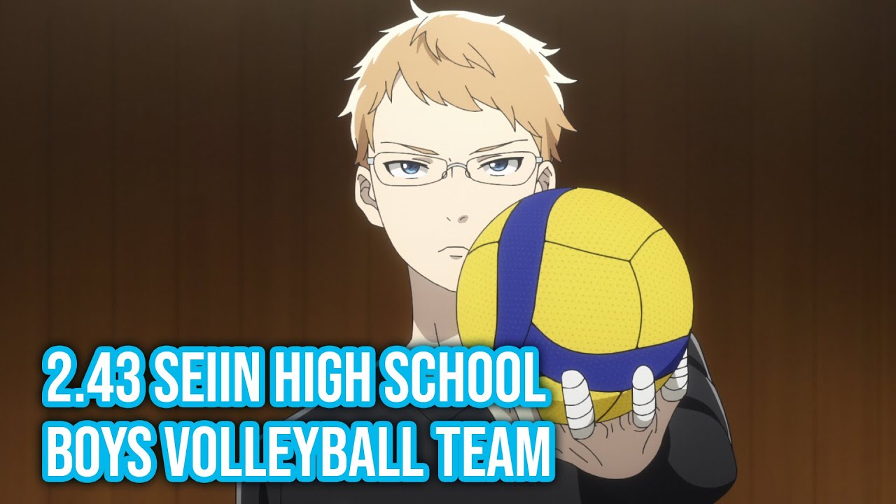 Meet the Volleyboys of 2.43: Seiin High School Boys Volleyball Club in New  Character Trailer - Crunchyroll News