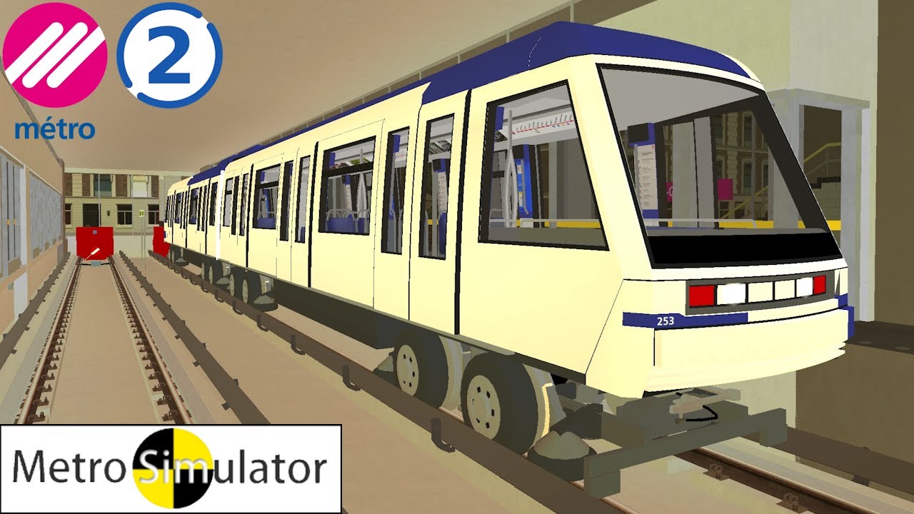 [Metro Simulator Beta] [Lausanne] [Ligne: M2] Ouchy-Olympique → Croisettes