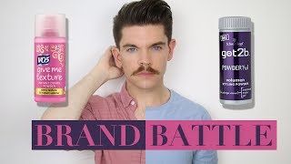 VO5 Give Me Texture Powder vs. Got2b powder | Brand Battle