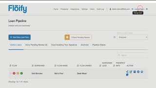 Floify 101: Access Company Dashboard