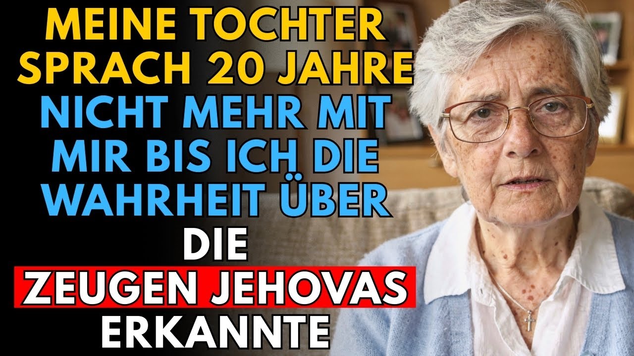 WAHRE GESCHICHTE 💔 Ich war Zeugin Jehovas – 20 Jahre sprach meine Tochter nicht mit mir