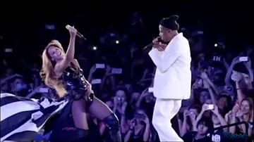 Beyonce And Jay Z "Forever Young" "Halo"Paris Stade de France On The Run Tour.【HD】.