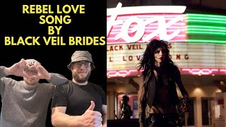 REBEL LOVE SONG - BLACK VEIL BRIDES (UK Independent Artists React) THAT FORBIDDEN TYPE LOVE SONG!