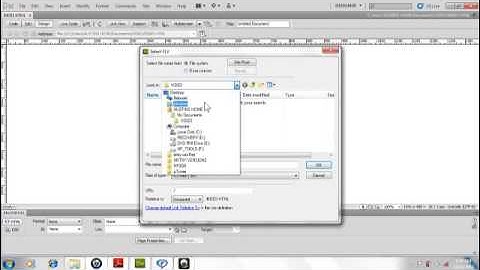 how to insert a video in dreamweaver cs5.5
