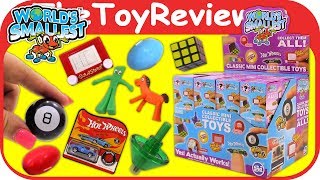 Full Case World's Smallest Classic Mini Collectible Blind Box Bag Unboxing  Toy Review TheToyReviewer 