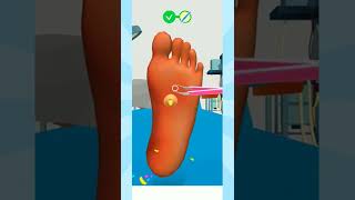 Foot Clinic  ASMR Feet Care New Level Gaming Mobile Walkthrough.Full video on my channel.#shorts# screenshot 1