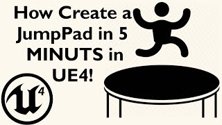 CREATE A JUMPPAD in 5 MINUTS in Unreal Engine 4!