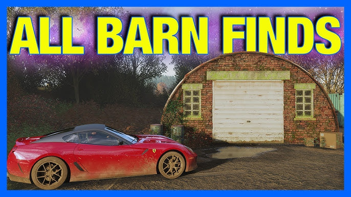 Forza Horizon 2 (X1) Signs, Barns, Radars Map