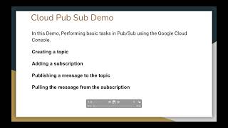 #cloud#GCP   Cloud Pub/Sub Demo Using Console ​(Part 2) | Google Cloud Platform for Beginners 2021