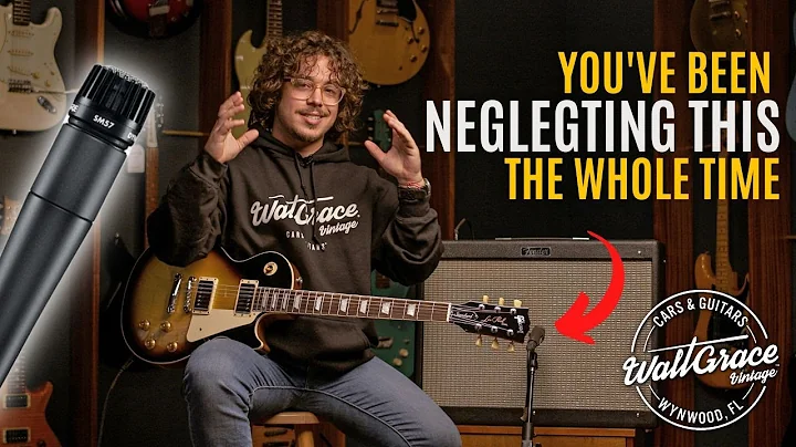 Master the art of recording guitars, only ONE Shure SM57 needed.