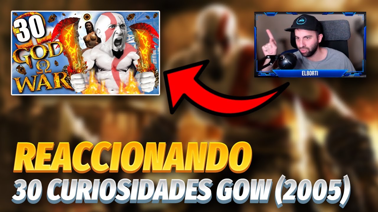 REACCIONANDO A 30 CURIOSIDADES FLIPANTES DE GOD OF WAR 1 (2005)