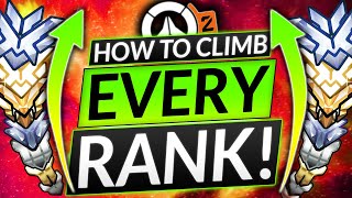 The FASTEST WAY to CLIMB from ANY RANK - Bronze to Grandmaster Tips - Overwatch 2 Guide